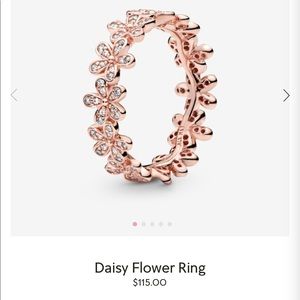 Pandora flower ring